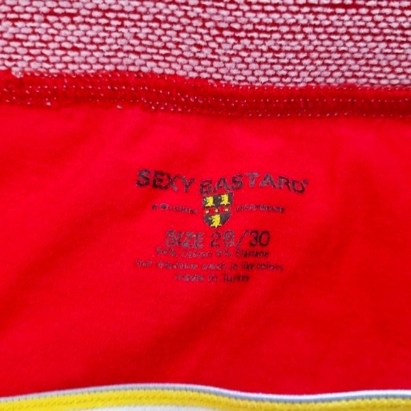 Buckler Sexy Bastard Red Brief - Picture 10 of 14